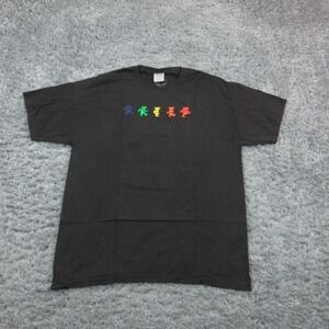 Comfort Wash Shirt Mens XL Black Grateful Dead Dancing Bears Graphic Tee NWOT